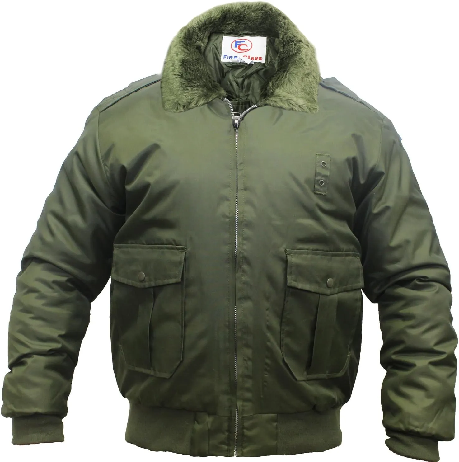 First Class 100% Nylon Oxford Watch-Guard Bomber Jacket