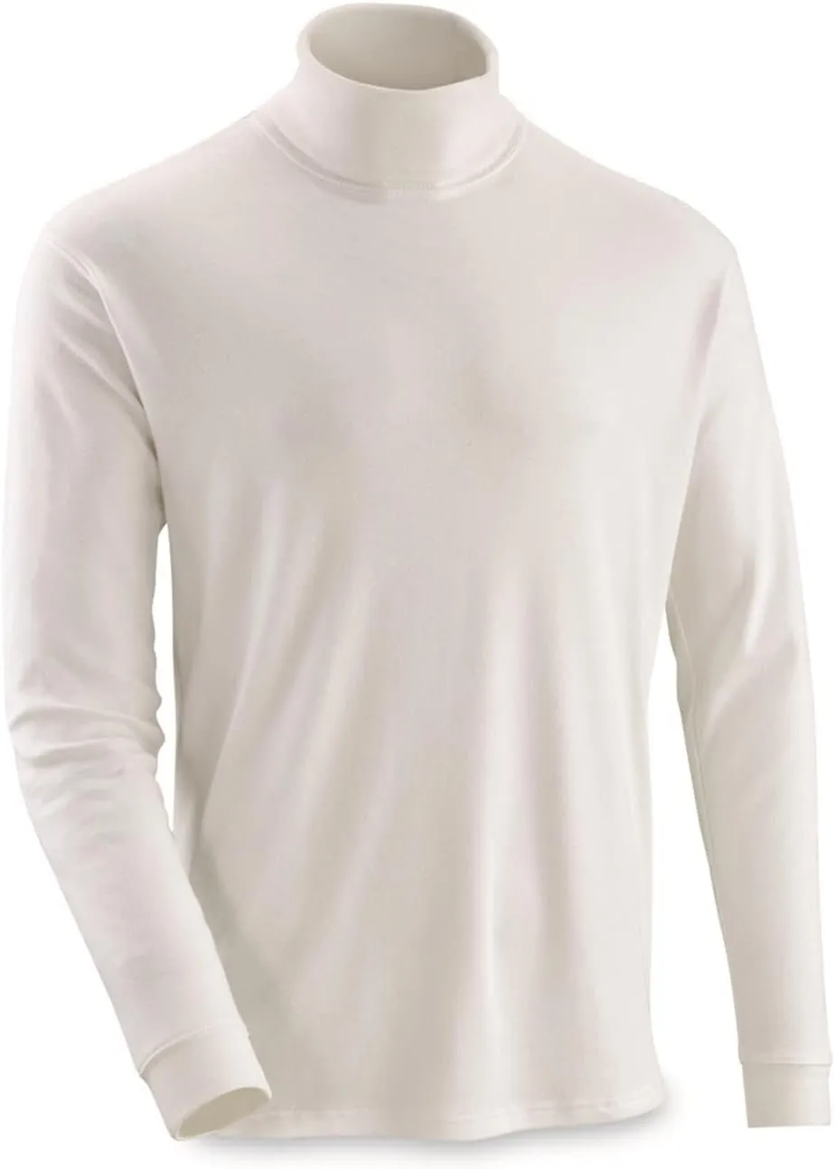 Guide Gear Turtleneck Long-Sleeve Tee; Shirt for Working, Hunting or Casual Wear for Men